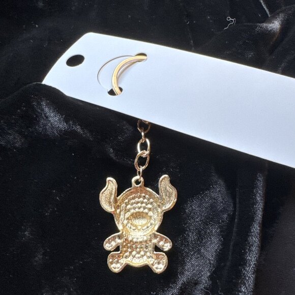 Bag Keychain Lilo & Stitch Rhinestone Bag Charm Rhinestone Keyring NEW - Picture 6 of 6